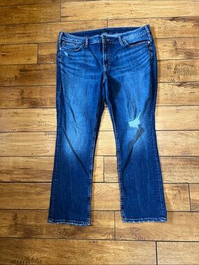 Silver Suki Straight jeans